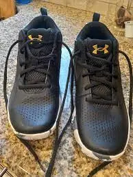 Giày Under Armour Lockdown 5 'Black Metallic Gold' 3023533-003 - Ảnh 3