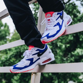 Giày Nike Air Max 2 Light 'White Ultramarine' AO1741-104 - Ảnh 6
