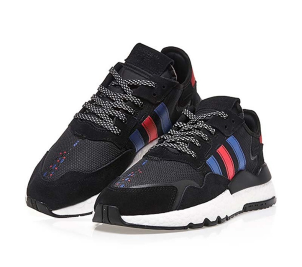 Giày Adidas Nite Jogger 'Black Royal Scarlet' FV3585 - Ảnh 4
