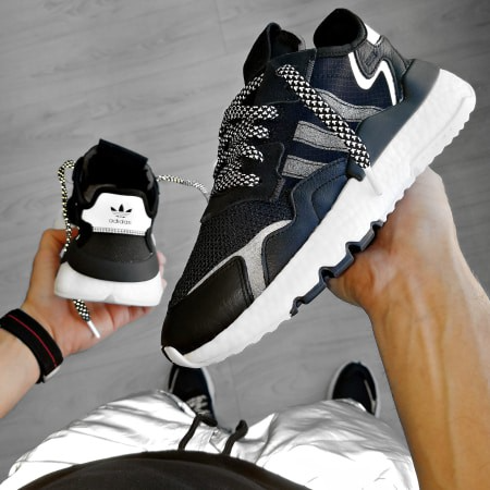 Giày Adidas Wmns Nite Jogger 'Core Black' CG6253 - Ảnh 4