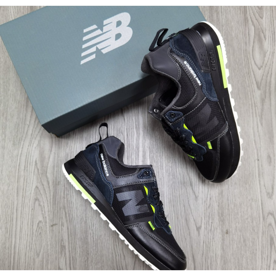 Giày New Balance 574 Running 'Black Volt' ML574IDC - Ảnh 7