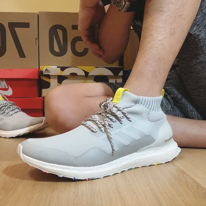 Giày Adidas Ultraboost Mid Multi-Color White G26842 - Ảnh 3