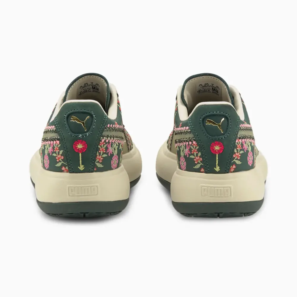 Giày Puma Suede Mayu x Liberty 'Green' 382191-01 - Ảnh 4
