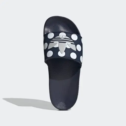 Alternative view of Dép Adidas Wmns Adilette Lite Slides 'Trefoil Logo - Polka Dot Navy' FU9148