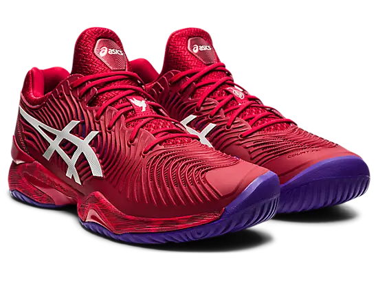 Giày Asics Court FF Novak 'Cranberry White' 1041A089-605 - Ảnh 3