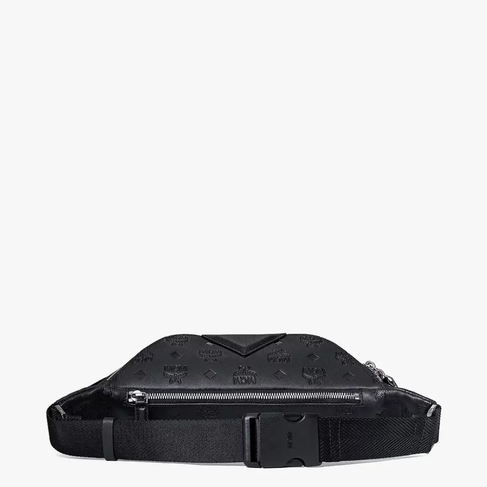Alternative view of Túi MCM Medium Fursten Belt Bag In Monogram Leather 'Black' MMZAAFI07BK001