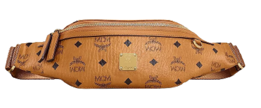 Túi MCM Small Fursten Belt Bag In Visetos Cognac MMZAAFI04CO001