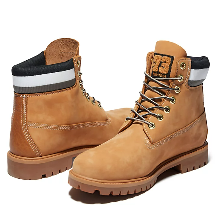 Giày Timberland Heritage 6-Inch WP Boots Wheat A2GYX231 - Ảnh 4