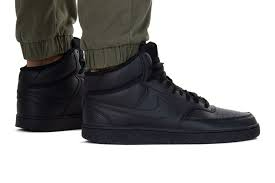 Giày Nike Court Vision Mid Next Nature Triple Black DN3577-003 - Ảnh 3