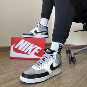 Alternative view of Giày Nike Court Vision Mid ‘Light Smoke Grey Sail’ DN3577-002