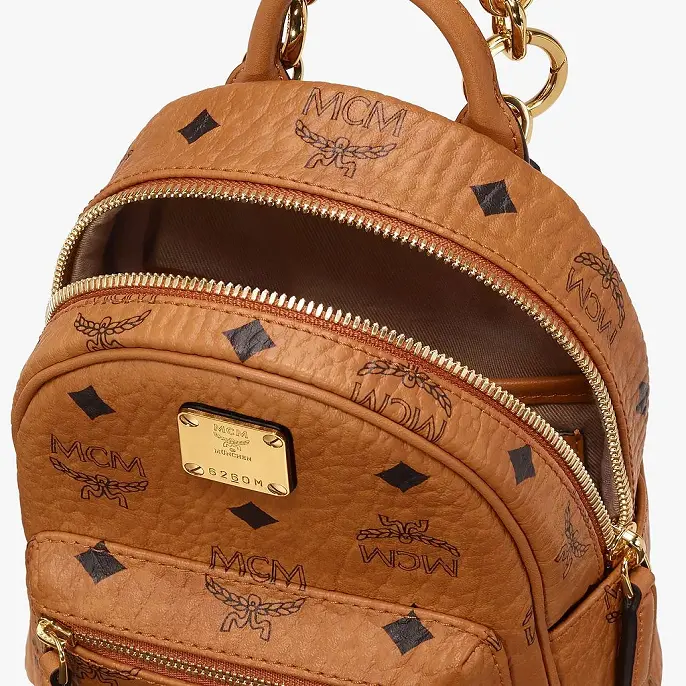 Túi MCM Essential Mini Crossbody in Visetos MWR9ASE28CO001 - Ảnh 5