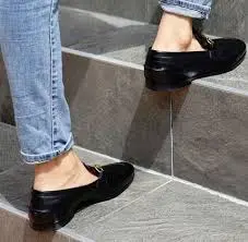 Giày Gucci Jordaan Leather Loafer 406994-BLM00-1000 - Ảnh 5