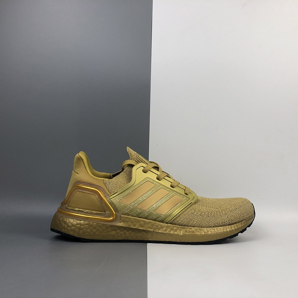 Giày Adidas UltraBoost 20 'Gold Metallic' EG1343 - Ảnh 5