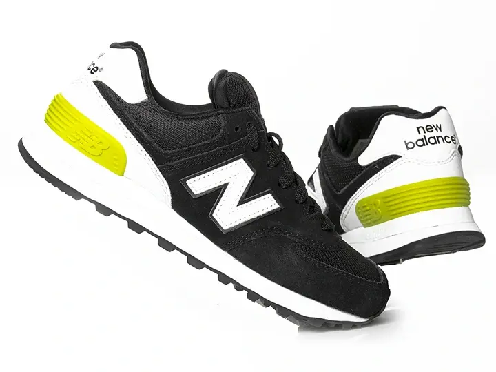 Giày New Balance Wmns 574 'Black' WL574CNA - Ảnh 3