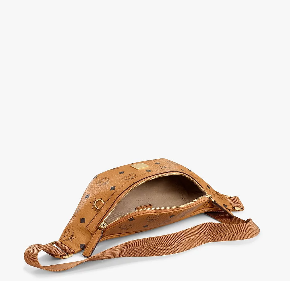 Túi MCM Small Fursten Belt Bag In Visetos Cognac MMZAAFI04CO001 - Ảnh 3