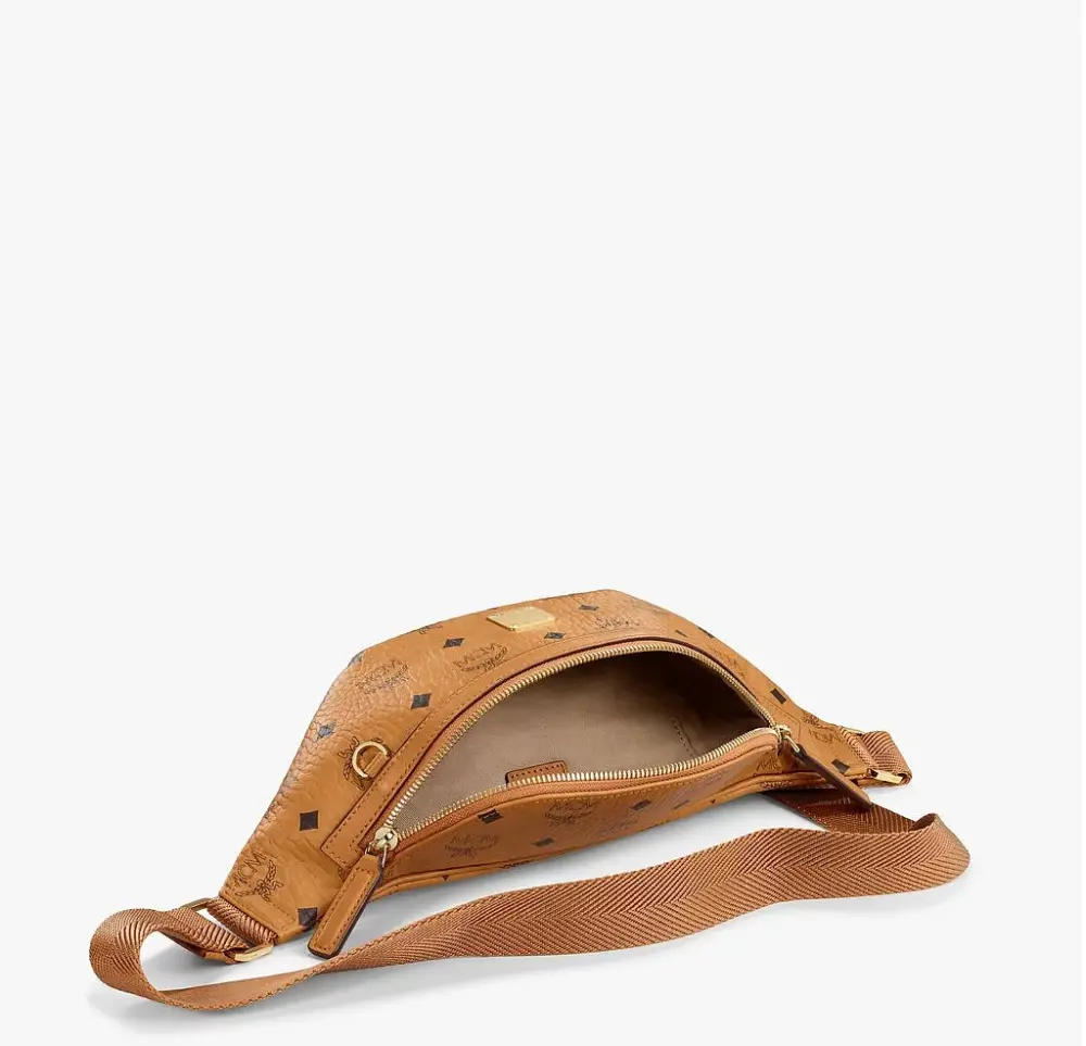 Túi MCM Small Fursten Belt Bag In Visetos Cognac MMZAAFI04CO001 - Ảnh 3