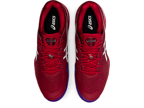 Giày Asics Court FF Novak 'Cranberry White' 1041A089-605 - Ảnh 4