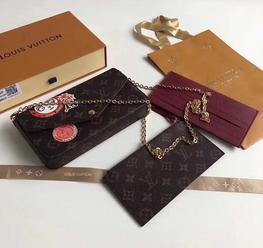 Túi Louis Vuitton Pochette Felicie Monogram M61276 - Ảnh 3