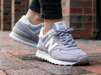 Giày New Balance Wmns 574 Daybreak 'Violet' WL574ESV - Ảnh 4