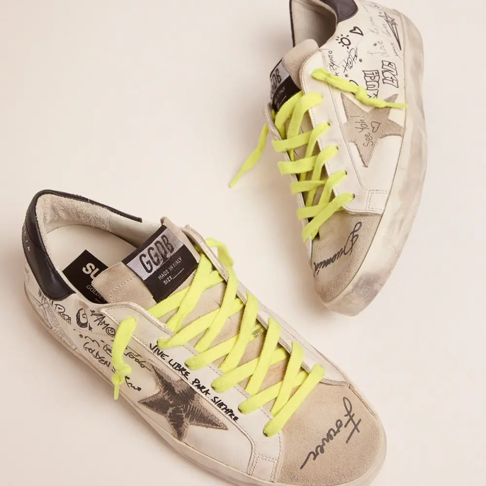Alternative view of Giày Golden Goose Wmns Journey Superstar GWF00101-F000300-10220