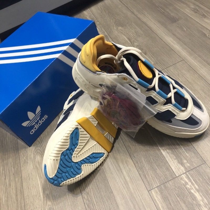 Giày Adidas Niteball 'Cream White Cyan' FV4842 - Ảnh 6