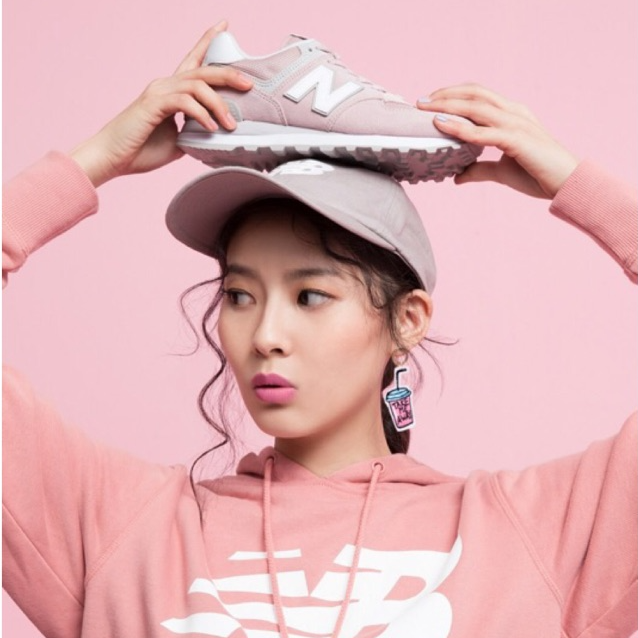 Giày New Balance Wmns 574 Faded Rose WL574ESP - Ảnh 6