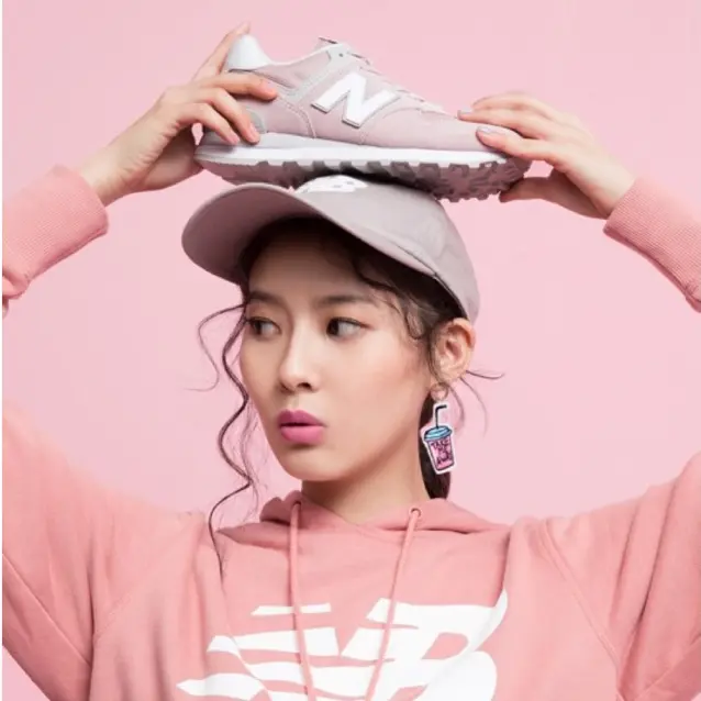 Giày New Balance Wmns 574 Faded Rose WL574ESP - Ảnh 6