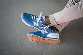 Giày New Balance Running Bali Blue Heather ML574SCA - Ảnh 3