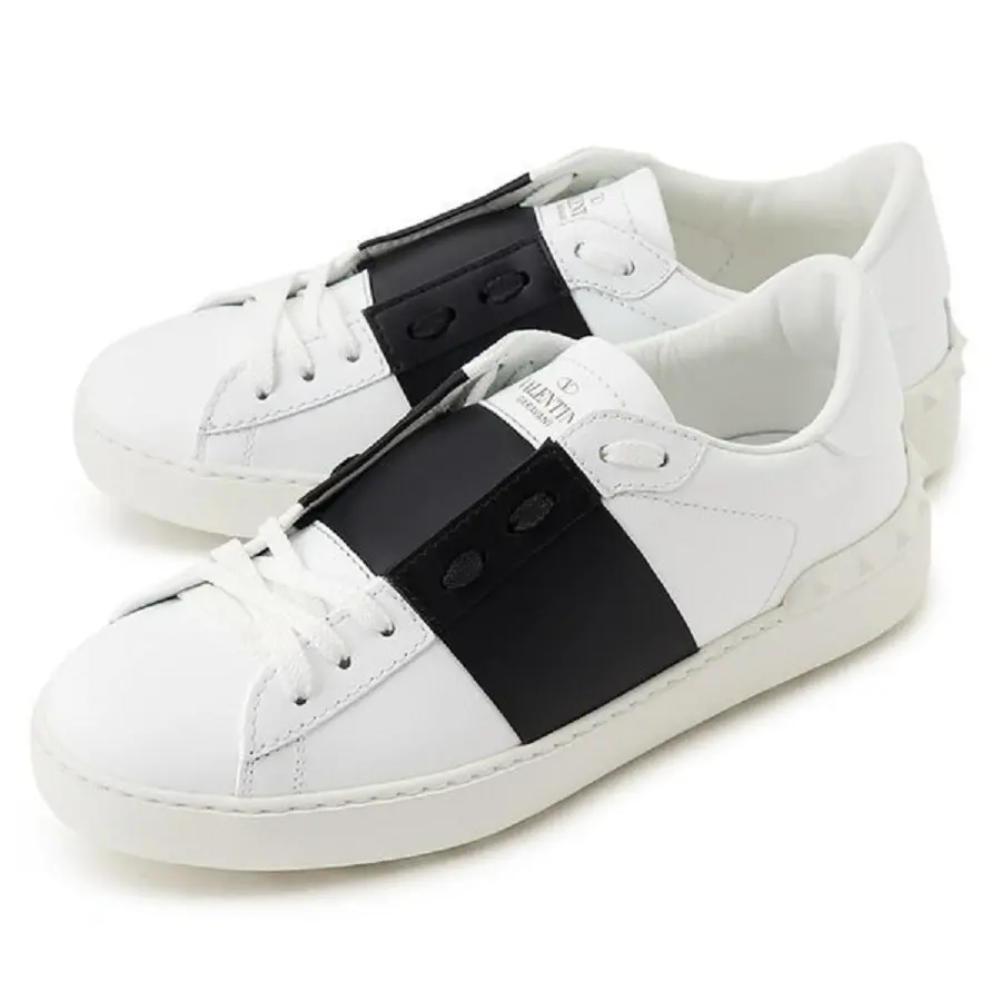 Alternative view of Giày Valentino Open Sneaker 'White Black' UY2S0830BLUA01