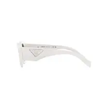 Kính Prada Cat Eye Acetate Sunglasses White PR20ZS1425S0 - Ảnh 5
