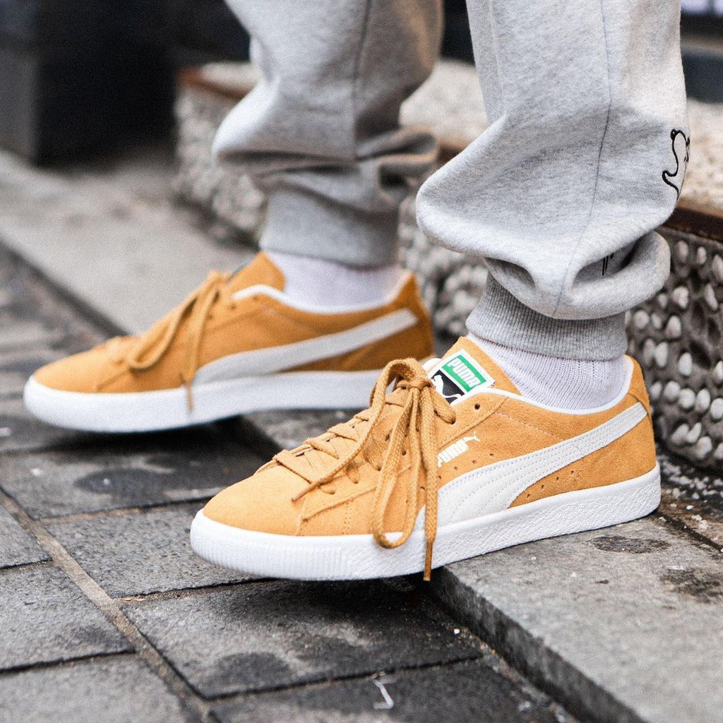 Giày Puma Suede Classic 21 'Honey Mustard' 374915-05 - Ảnh 4