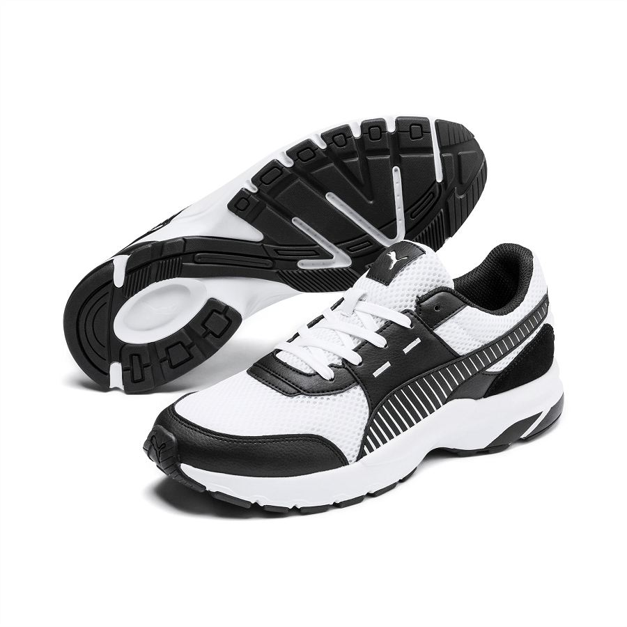 Giày Puma Future Runner Premium 'Black White' 369502-04 - Ảnh 3