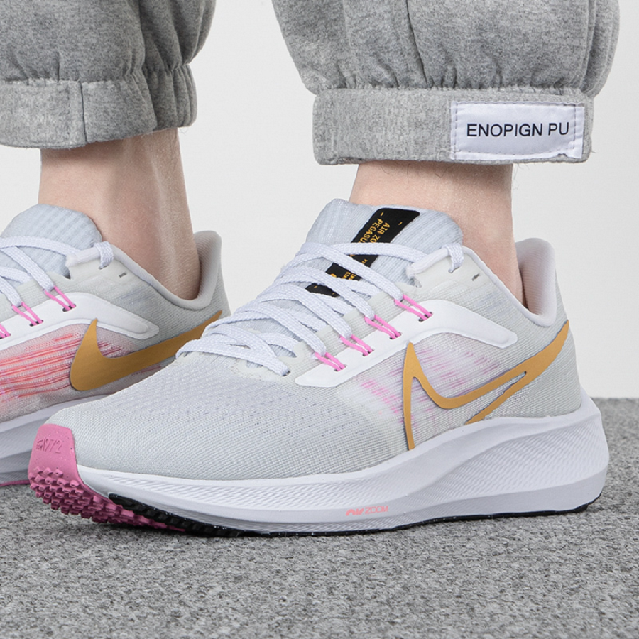 Giày Nike Pegasus 39 'White Wheat Gold Pink' DH4072-104 - Ảnh 2