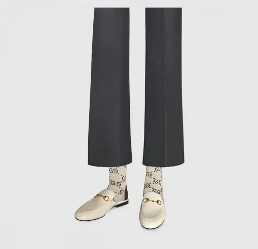 Giày Gucci Princetown Leather Slipper 423513-C9D00-9022 - Ảnh 6