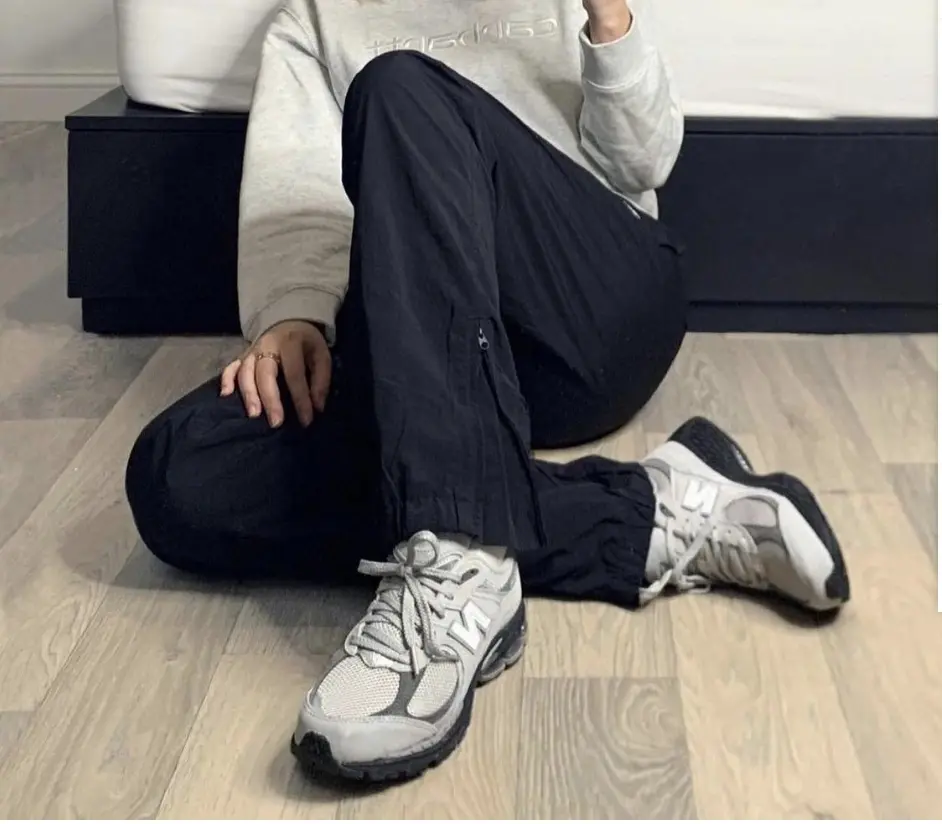 Giày New Balance 2002R 'Grey Black' M2002RC1 - Ảnh 3
