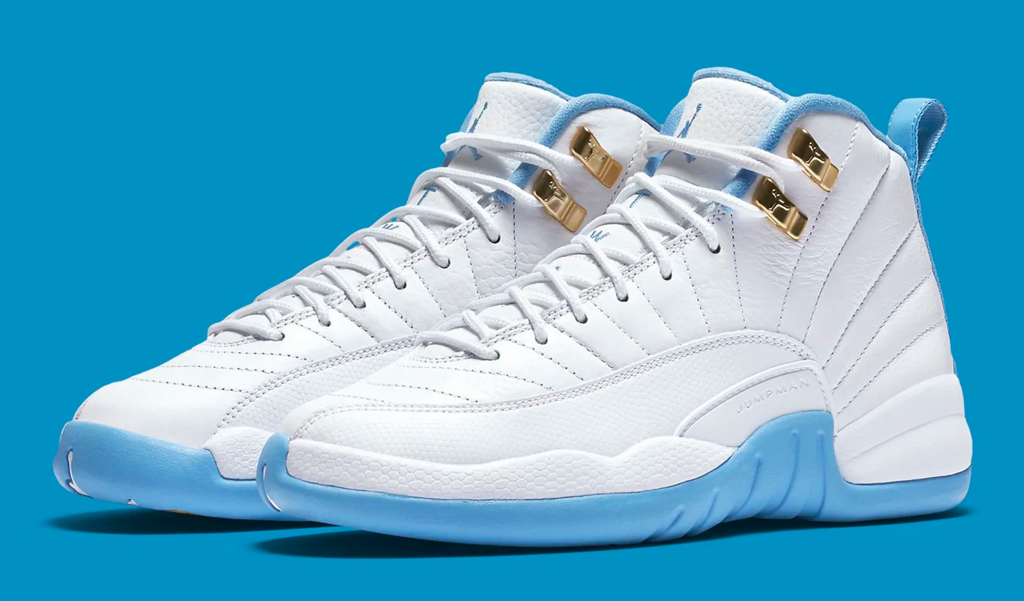 Giày Nike Air Jordan 12 Retro GG 'University Blue' 510815-127 - Ảnh 4