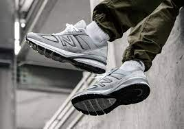 Giày New Balance 990v5 Made in USA ‘Grey Castlerock’ M990IG5 - Ảnh 5