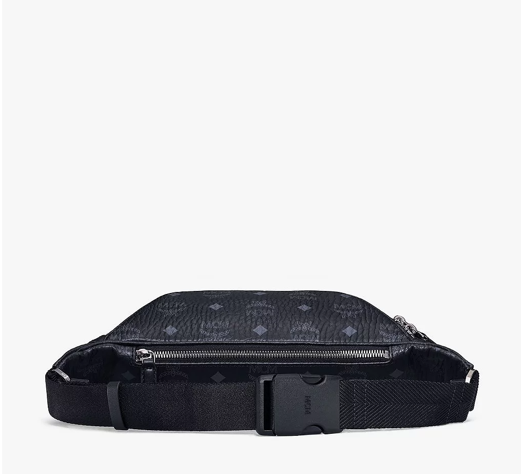 Túi MCM Medium Fursten Belt Bag In Visetos 'Black' MMZAAFI01BK001 - Ảnh 3