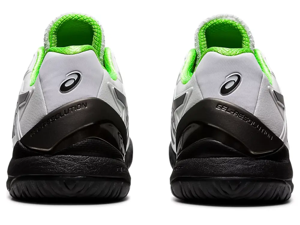 Giày Asics Gel Resolution 8 'White Green Gecko' 1041A079-105 - Ảnh 5
