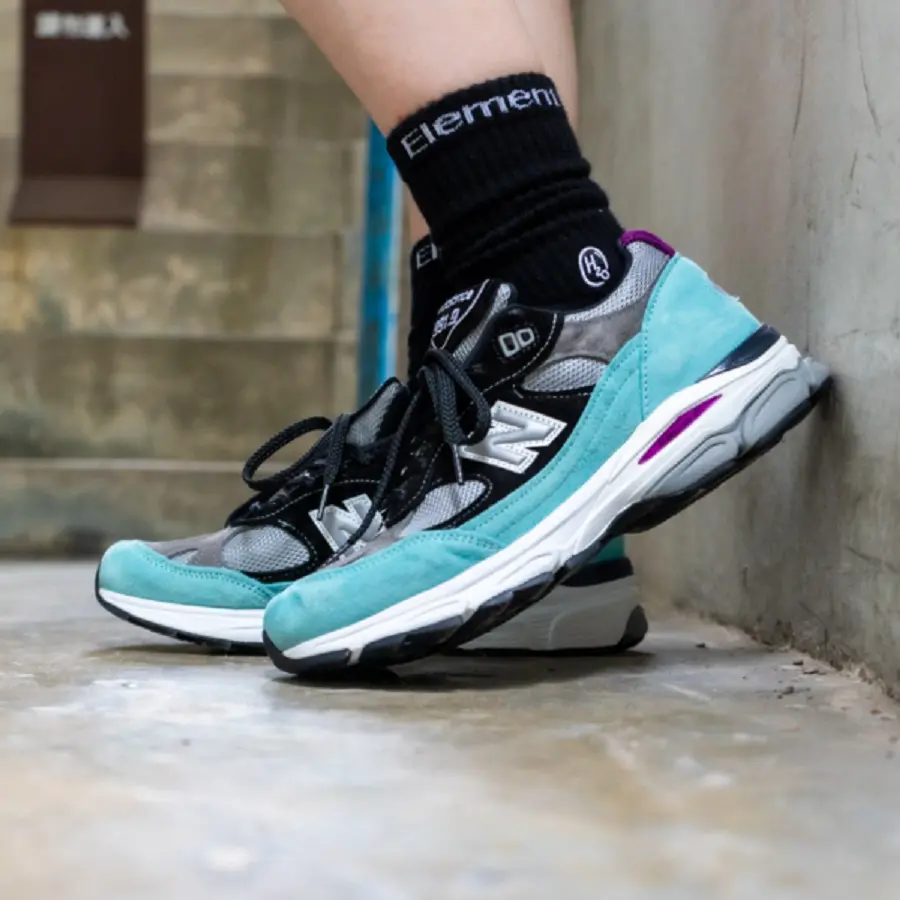 Alternative view of Giày New Balance 991.9 Made In UK ‘Light Tidepool’ M9919EC