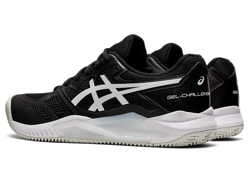 Giày Tennis Asics Gel Challenger 13 Clay 'Black White' 1041A221-001 - Ảnh 4