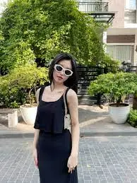 Kính Prada Cat Eye Acetate Sunglasses White PR20ZS1425S0 - Ảnh 4
