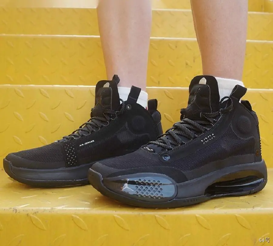Alternative view of Giày Nike Air Jordan 34 PF ‘Black Cat’ BQ3381-003