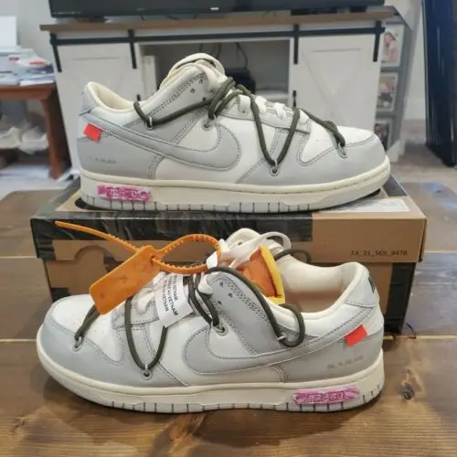 Giày Nike Off-White x Dunk Low 'Lot 22 of 50' DM1602-124 - Ảnh 6