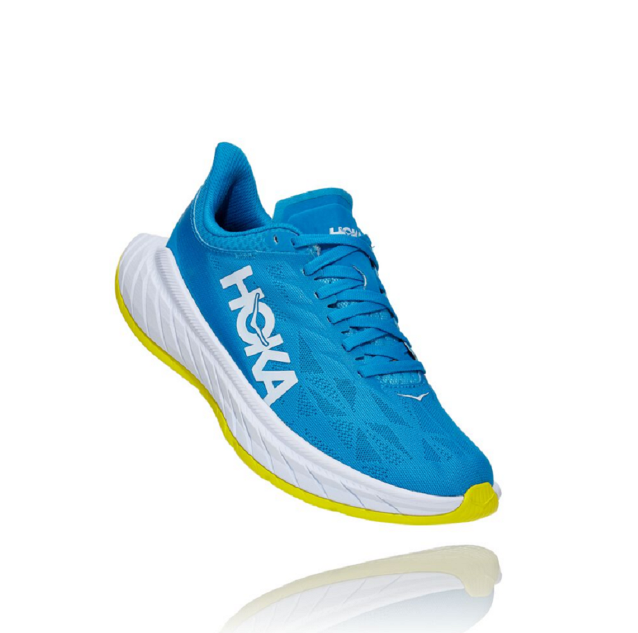 Giày Hoka One One Carbon X2 Diva Blue Citrus 1113527-DBCTR - Ảnh 3