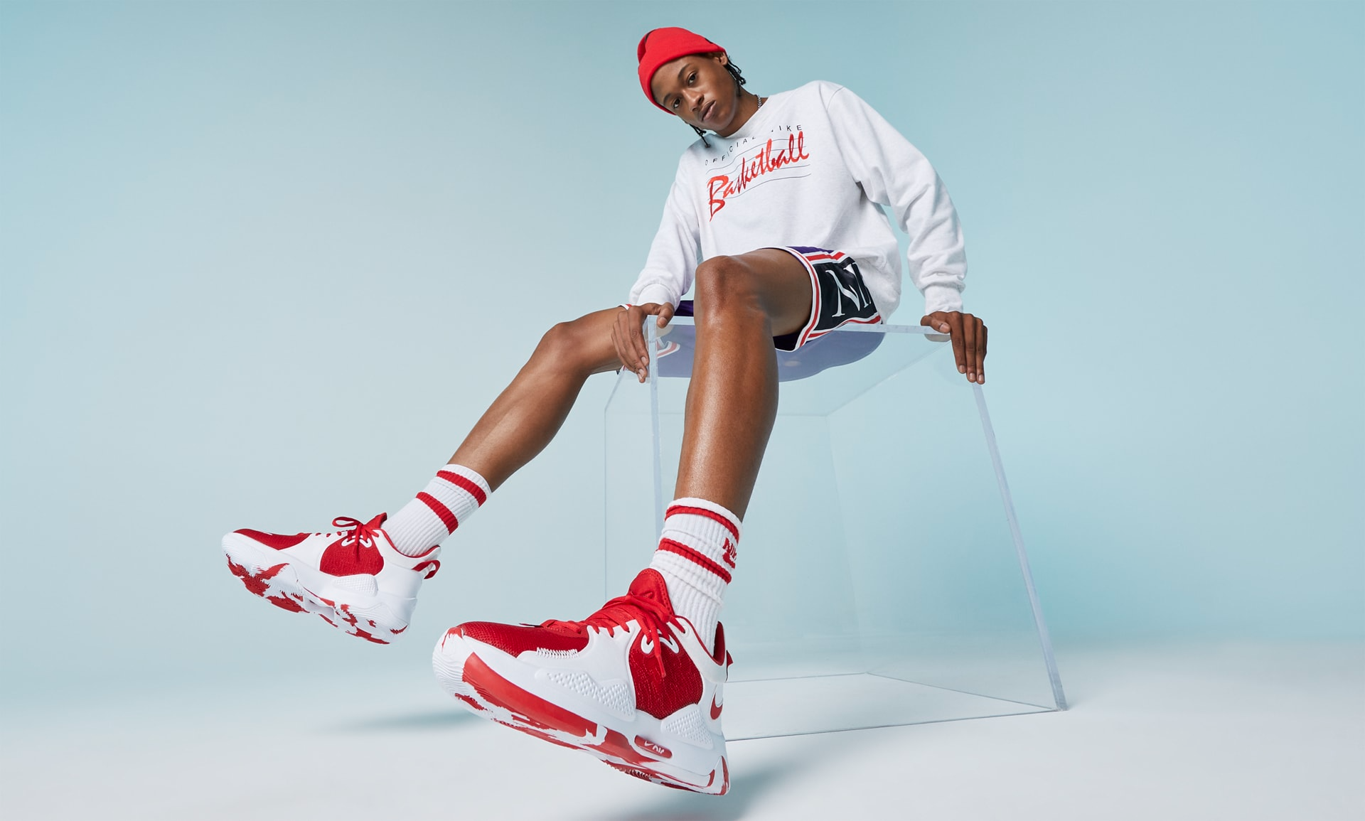 Giày Nike PG 5 TB 'University Red' DA7758-600 - Ảnh 3