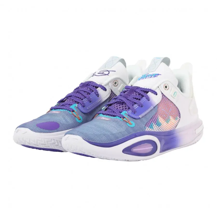 Giày Li-Ning Wade All City 11 'Purple White' ABAT031-3 - Ảnh 4