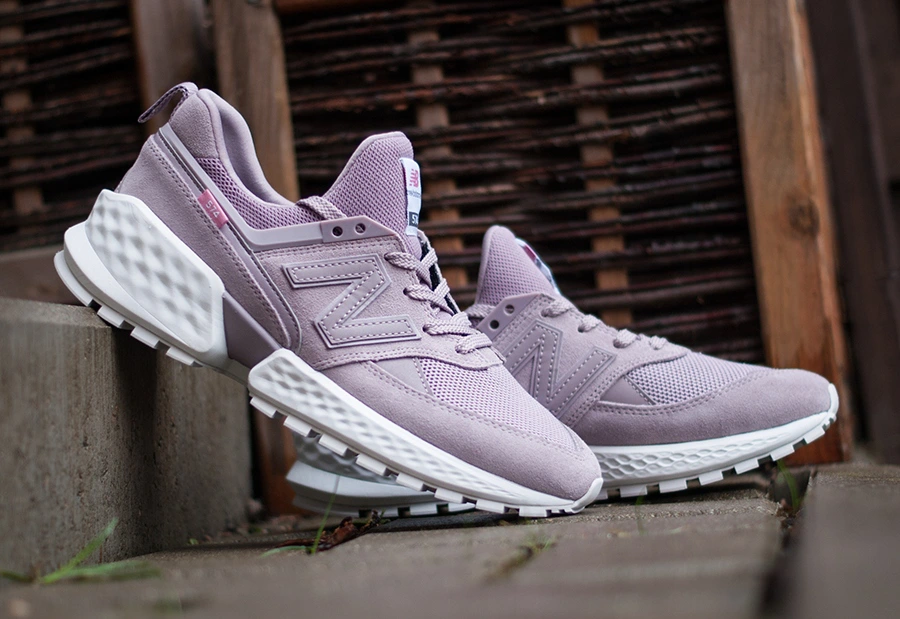 Giày New Balance 574 Wmns 'Purple' WS574TEAB - Ảnh 6