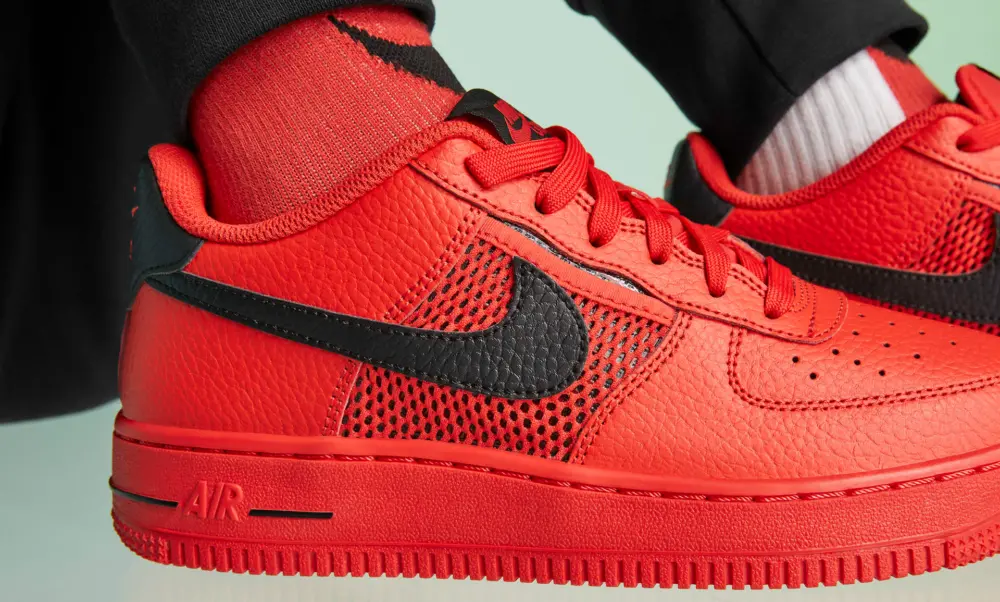 Giày Nike Air Force 1 Low Mesh Pocket 'Habanero Red' DH9596-600 - Ảnh 5