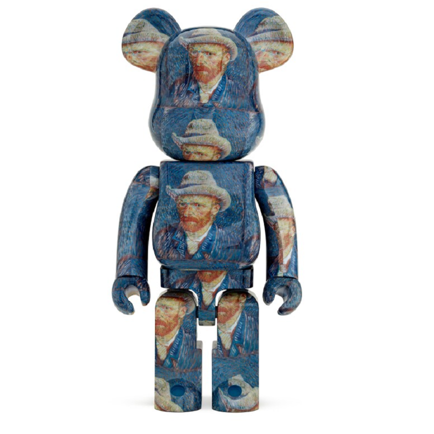 Mô Hình Bearbrick Vangogh Self Portrait